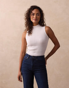 Women | Carolyn Knit Tank | Ivory