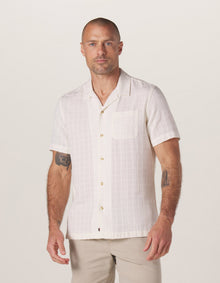 Men | Freshwater Camp Shirt | Oasis Ivory