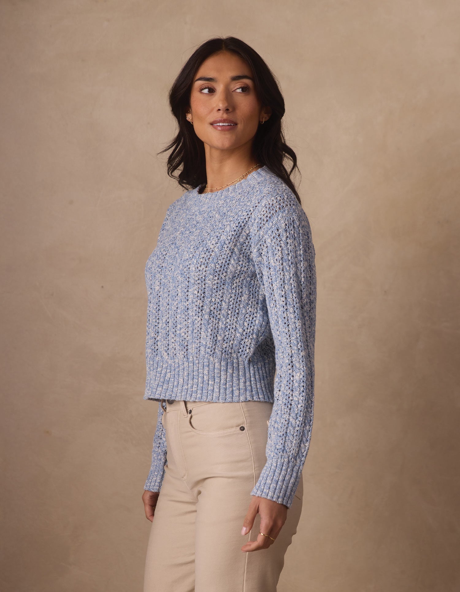 Women | Elise Crewneck Sweater | Sky