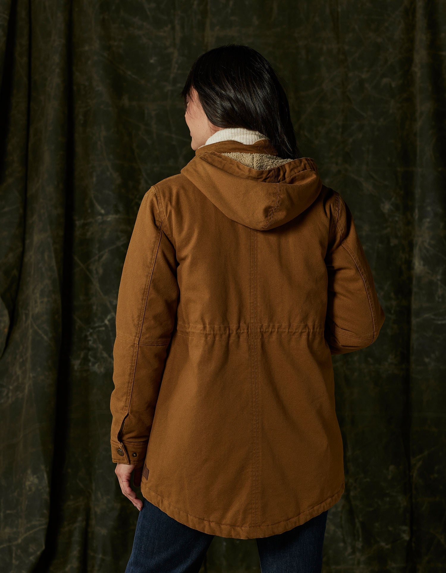 Women | Betsie Canvas Coat | Maple Glaze
