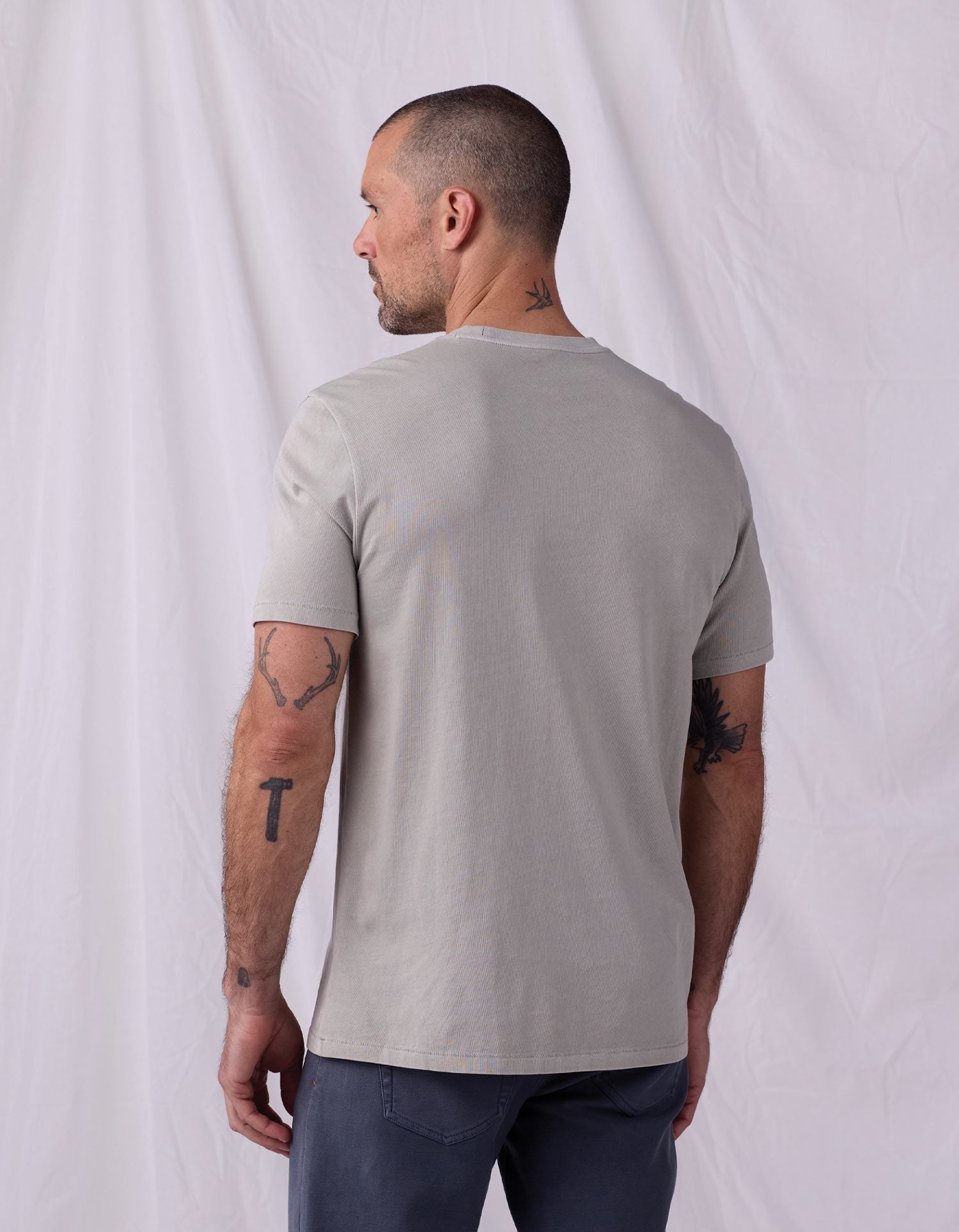 Men | Normal Jersey Classic Tee | Limestone