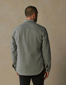 Men | Brightside Flannel Lined Workwear Jacket | Ash