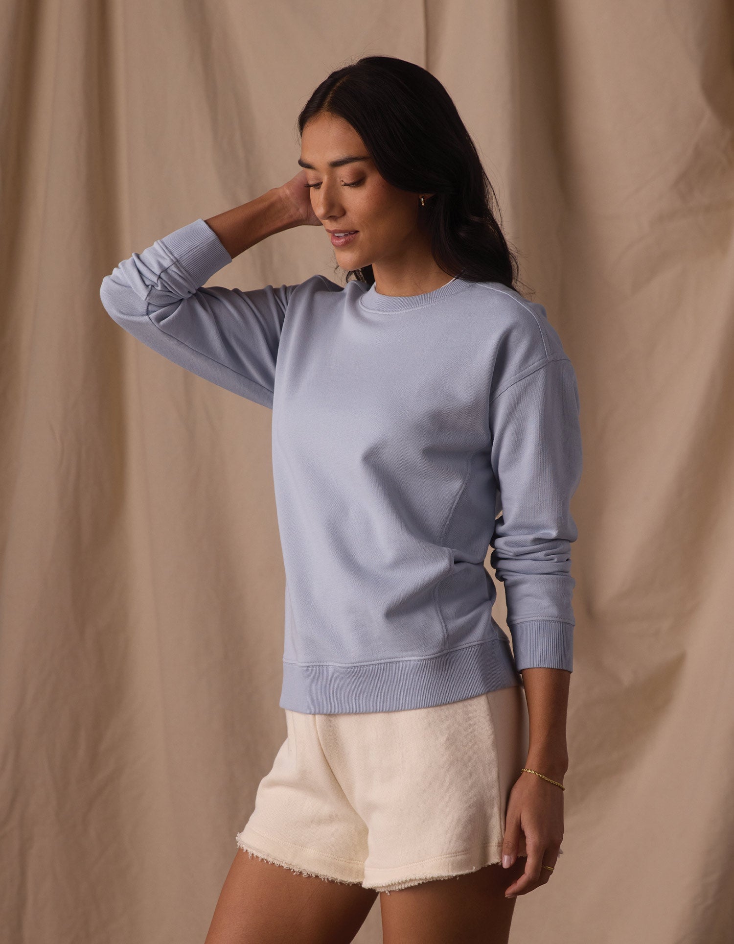 Women | Cole Terry Classic Crewneck | Mist