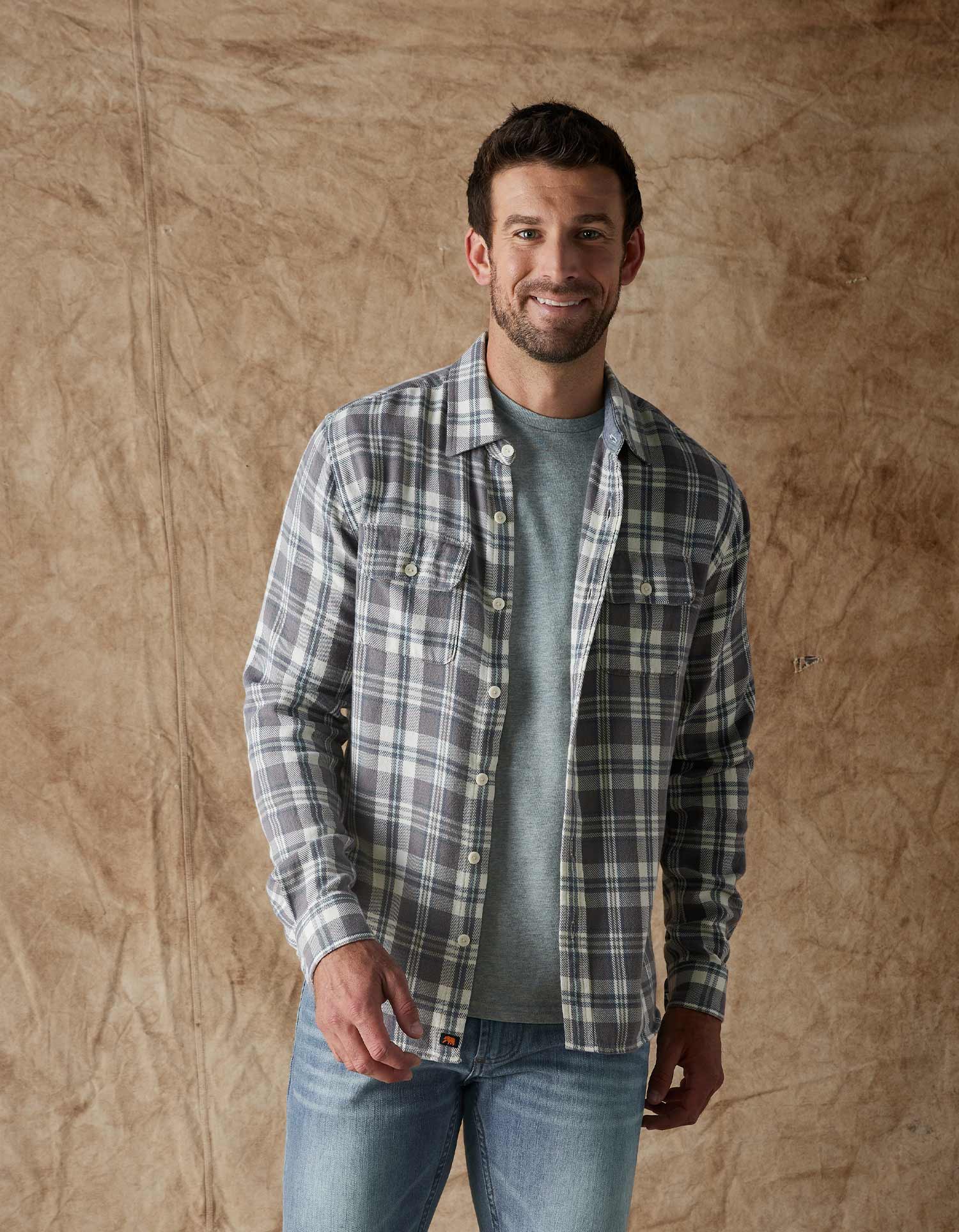 Men | Mountain Overshirt | Blue Haze Mountain