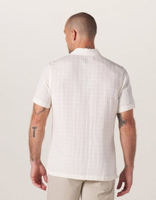 Men | Freshwater Camp Shirt | Oasis Ivory