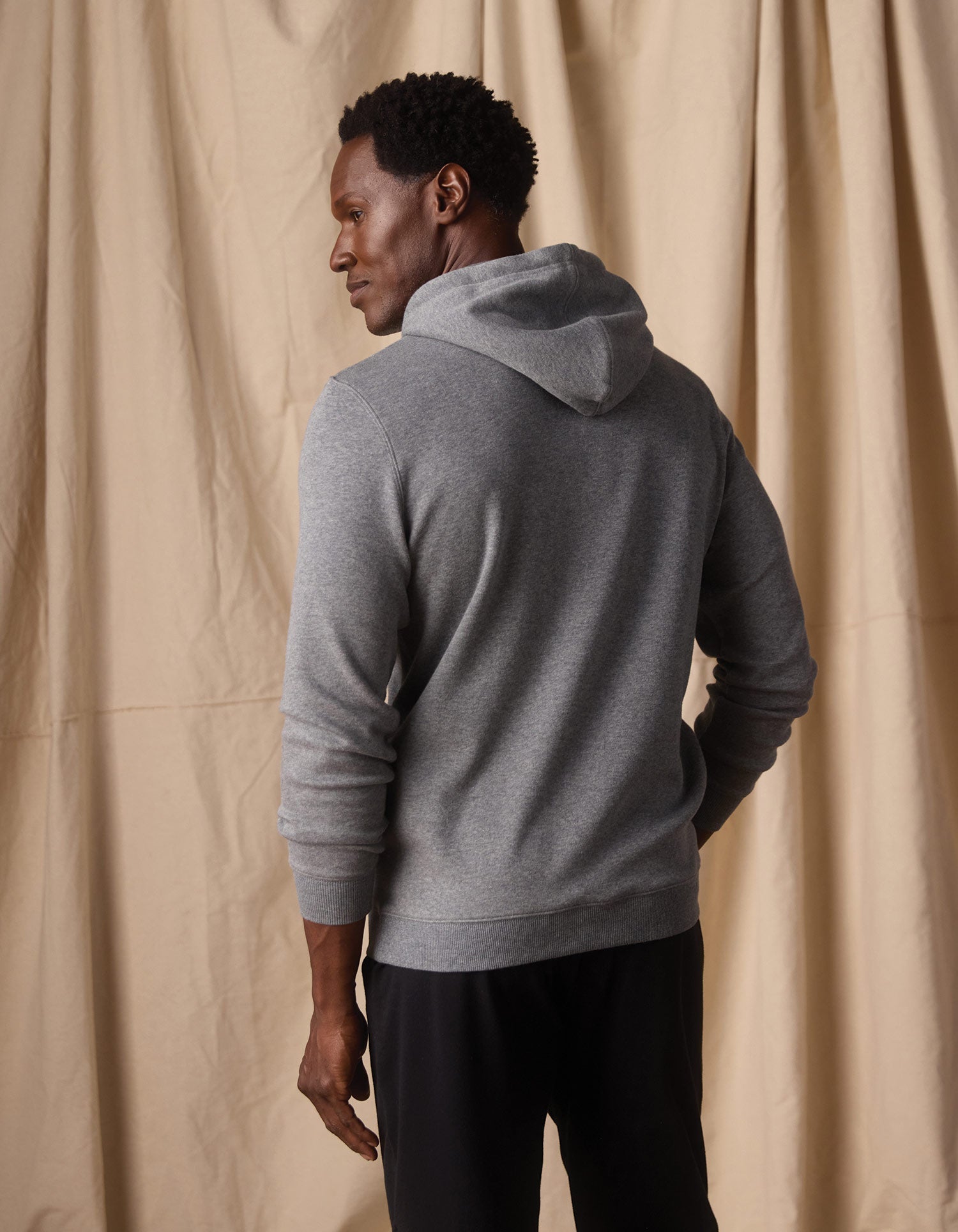 Men | Fleece Puremeso Hoodie | Athletic Grey