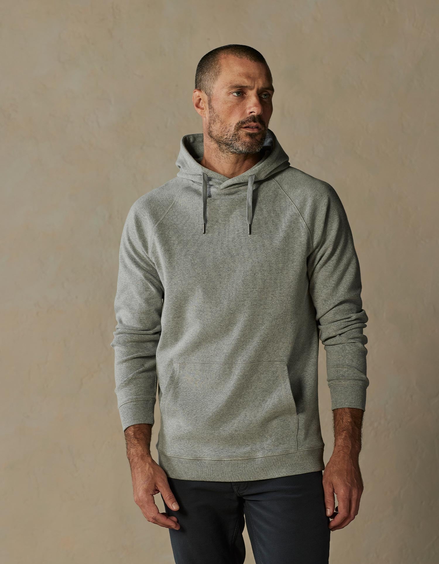 Men | Puremeso Weekend Hoodie | Athletic Grey