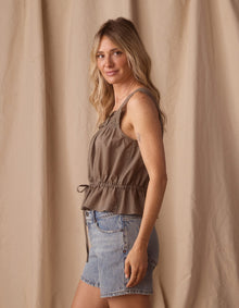 Women | Juliet Tank | Moss