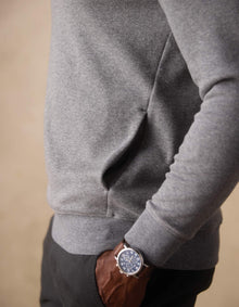 Men | Fleece Puremeso Quarter Zip | Athletic Grey