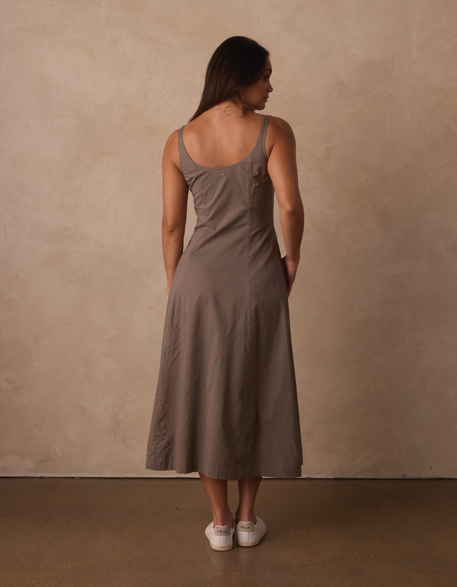Women | Eleanor Dress | Moss