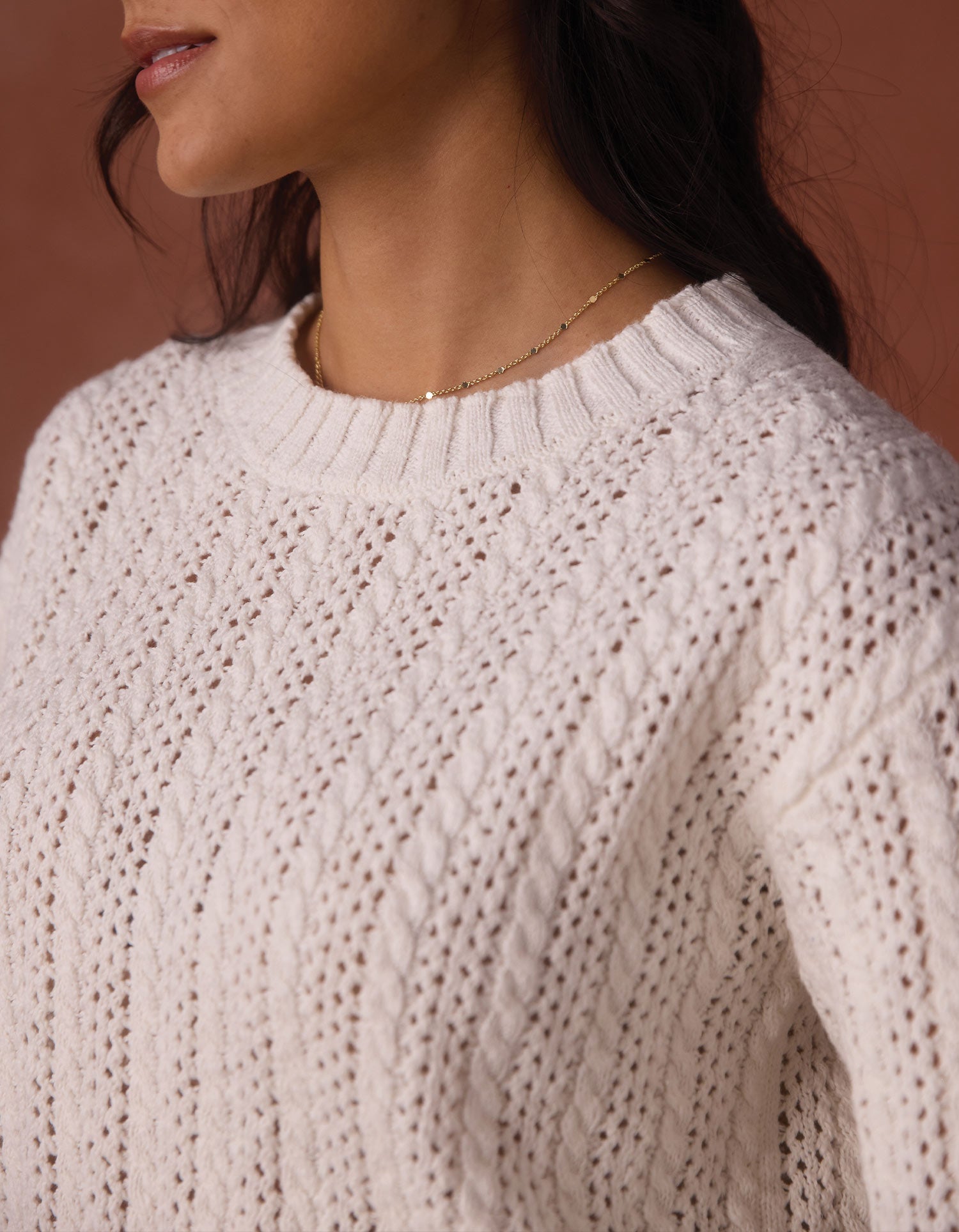 Women | Elise Crewneck Sweater | Cream