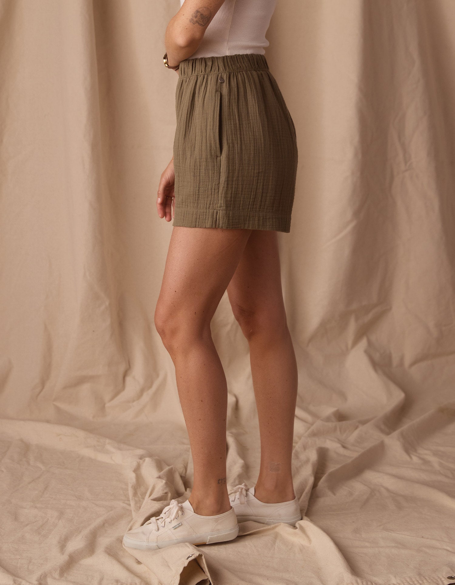 Women | Kalo Weekender Short | Deep Sage