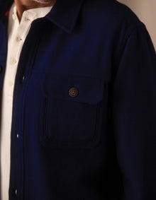 Men | Brightside Flannel Lined Workwear Jacket | Navy