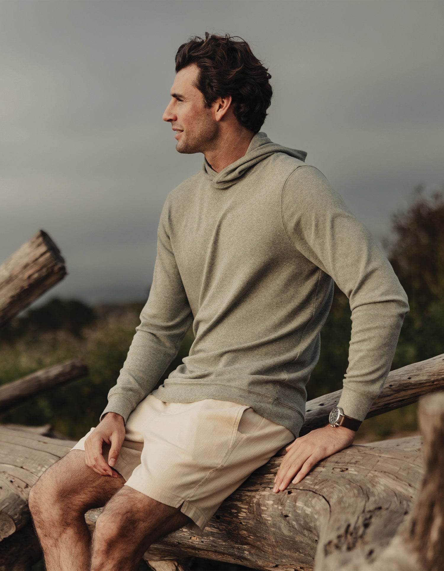 Men | Puremeso Essential Hoodie | Sea Glass