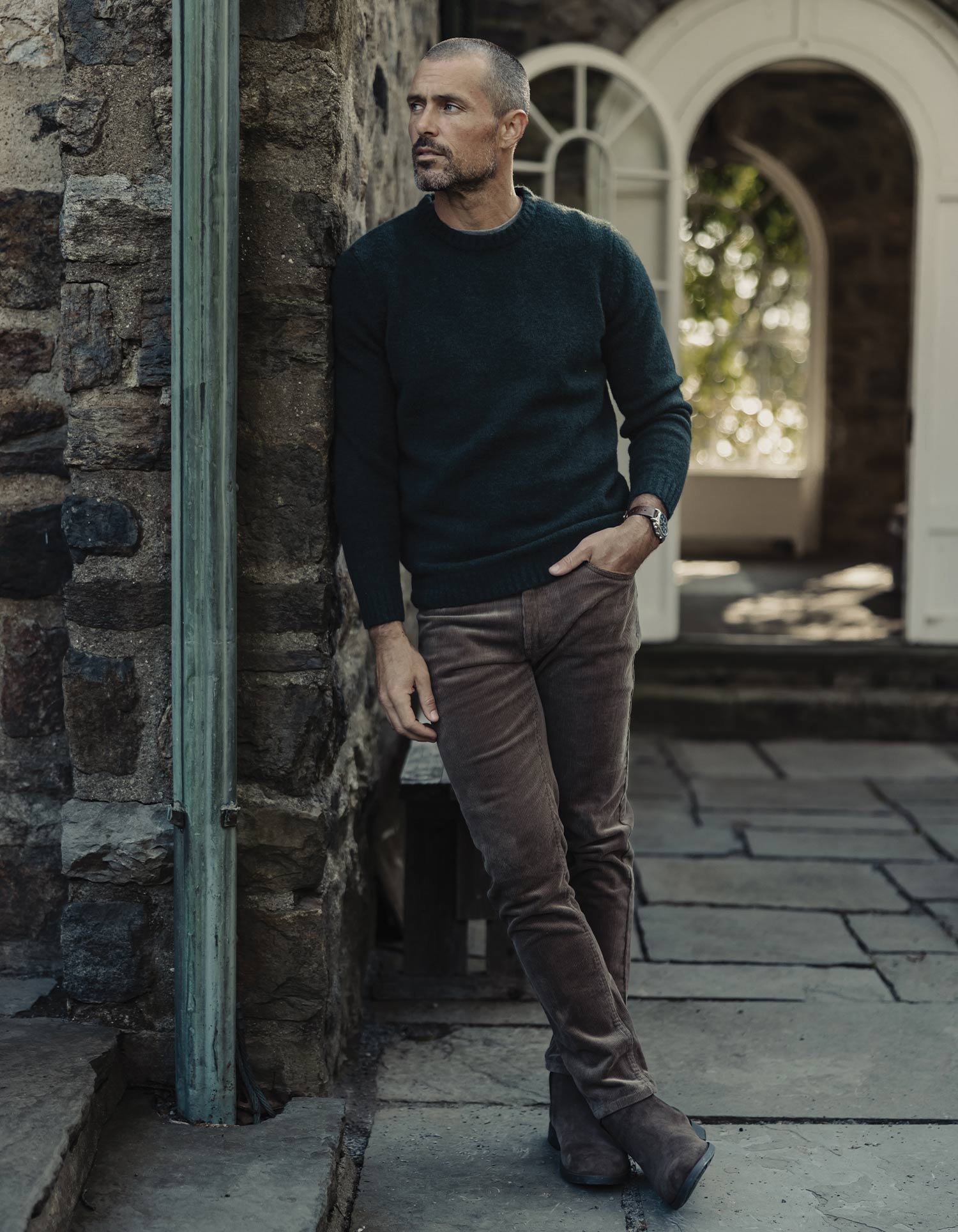 Men | Comfort Cord Pant | Taupe