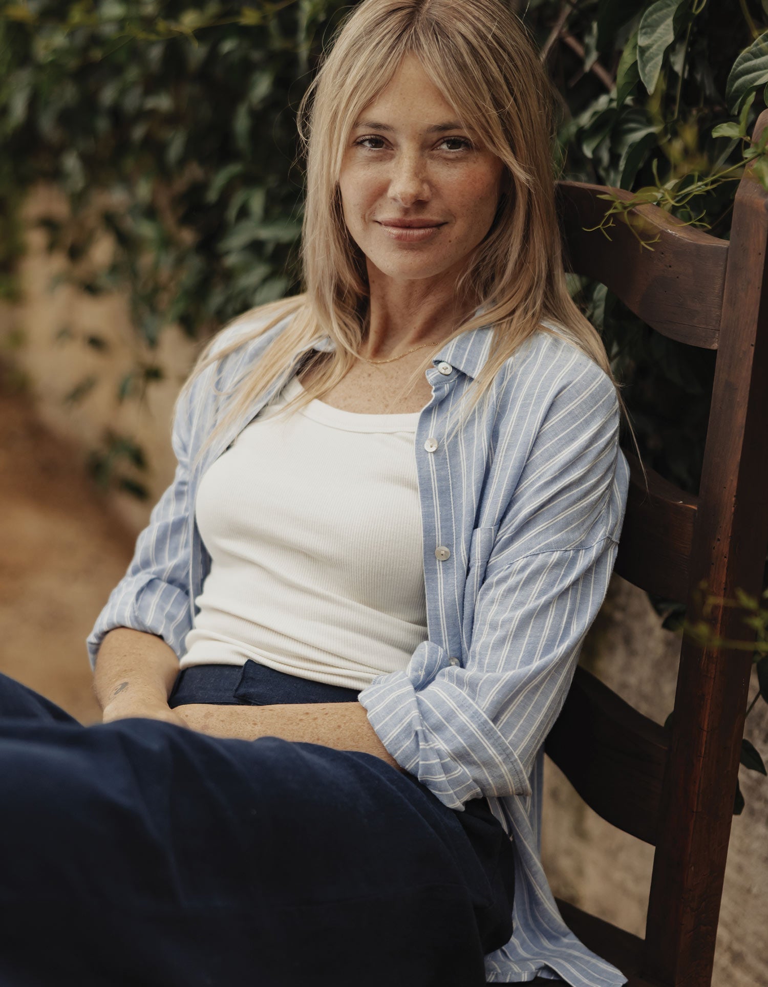 Women | Freshwater Overshirt | Sorrento Stripe