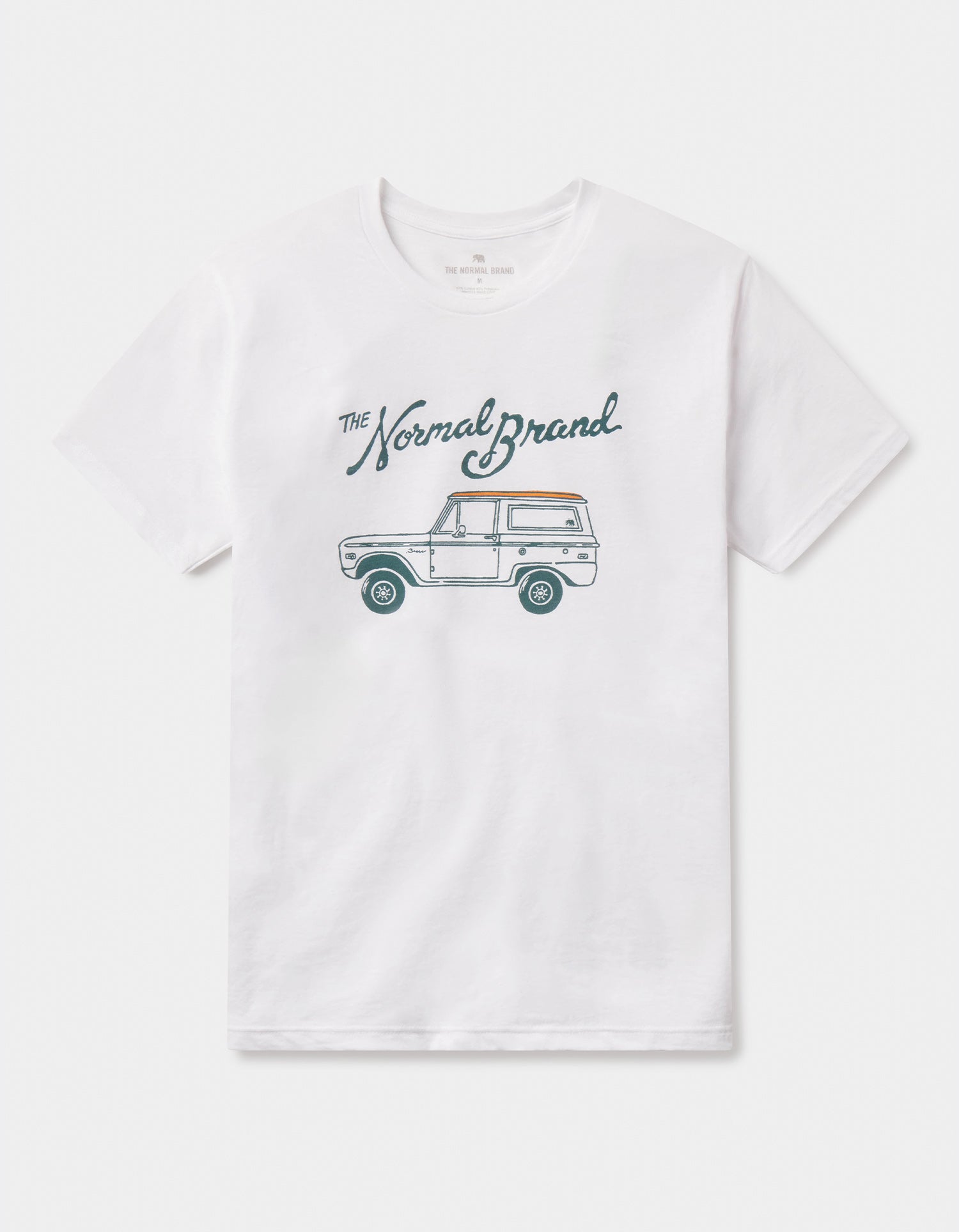 Men | Summer Bronco Tee | White