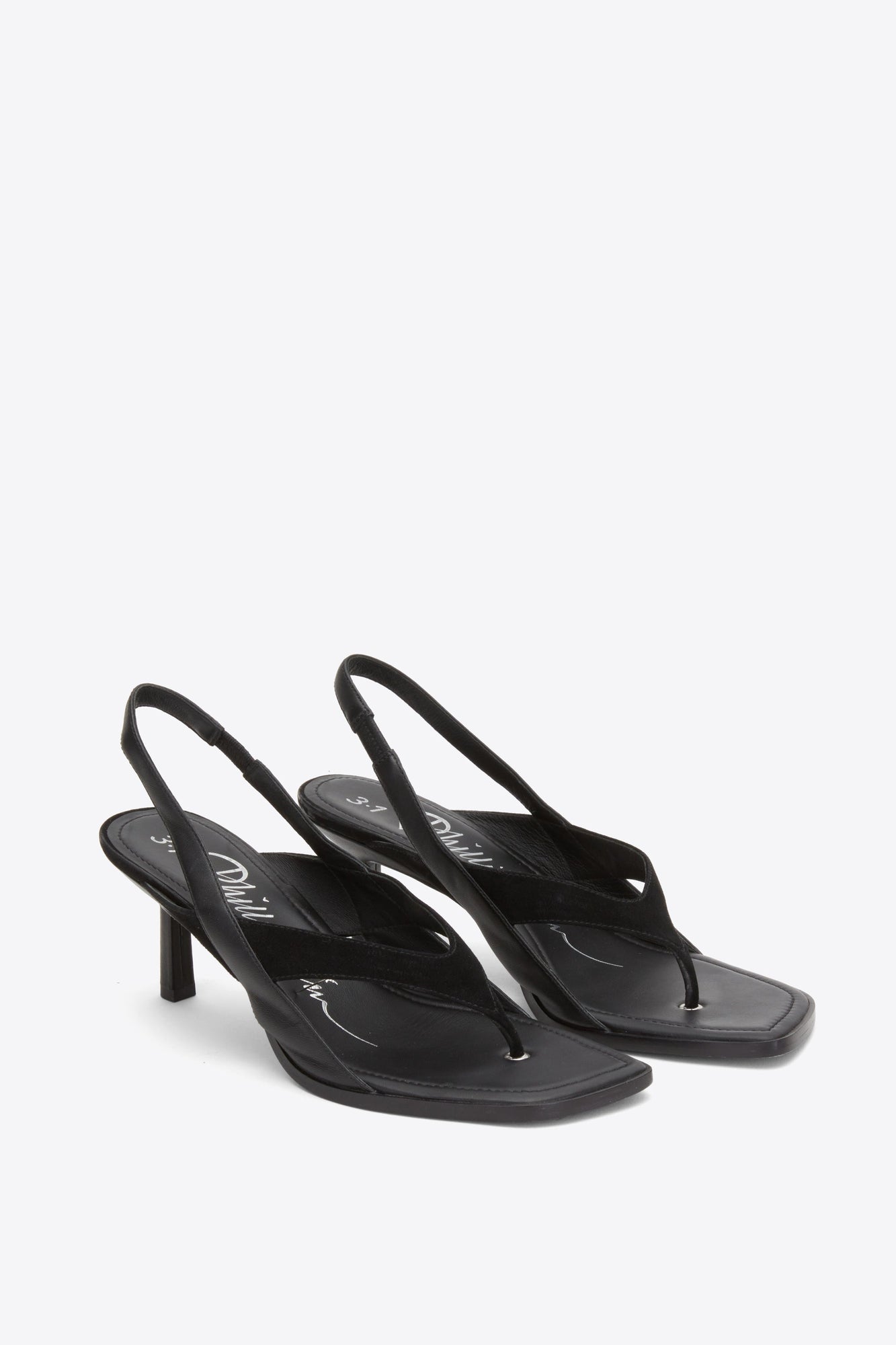 ID Double Strap Sandal | Black