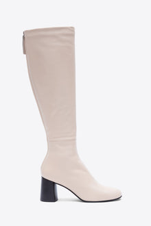 Nadia Soft Heel Boots | Almond