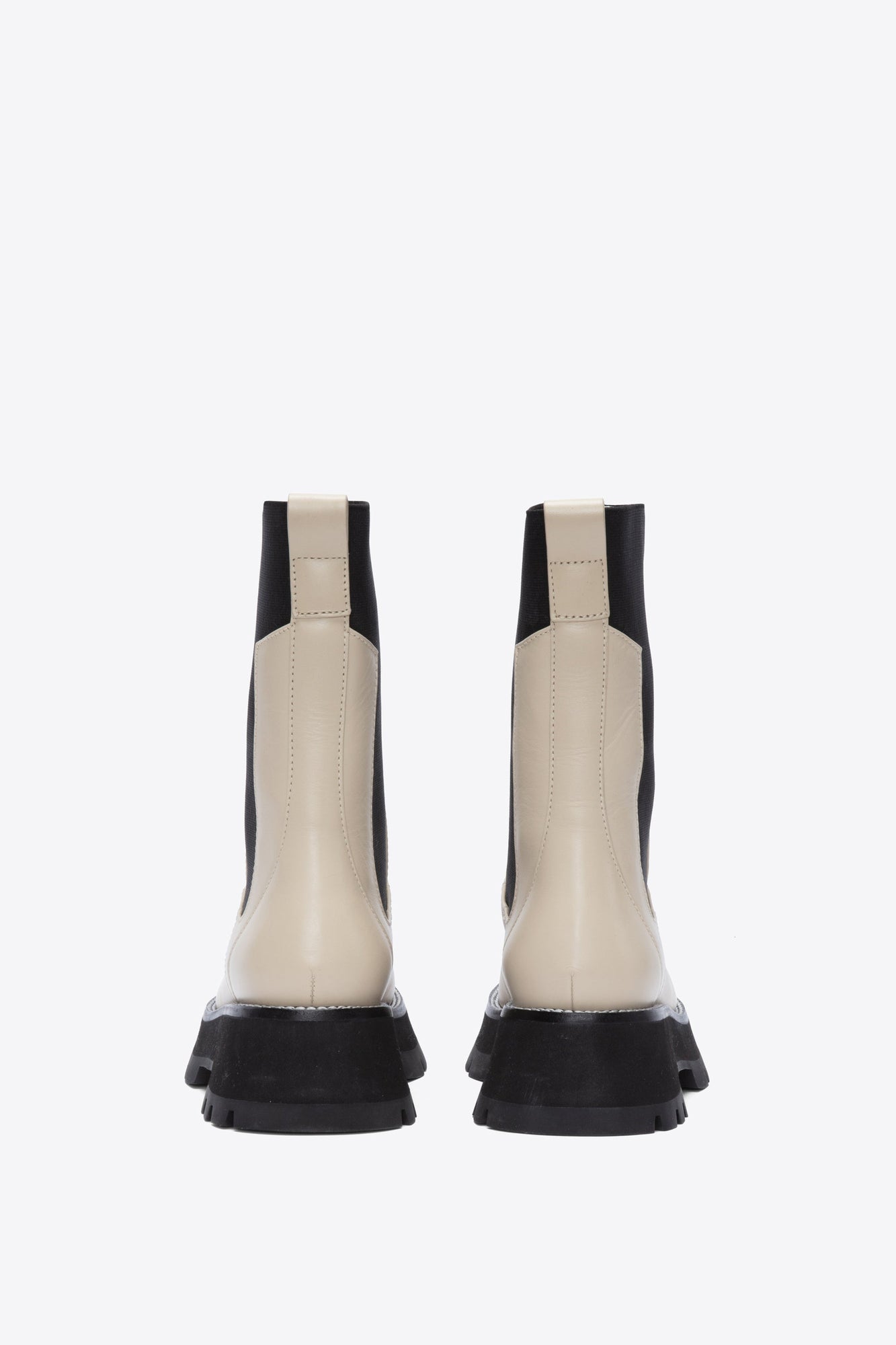 Kate - Lug Sole Combat Boot | Creme Brulee
