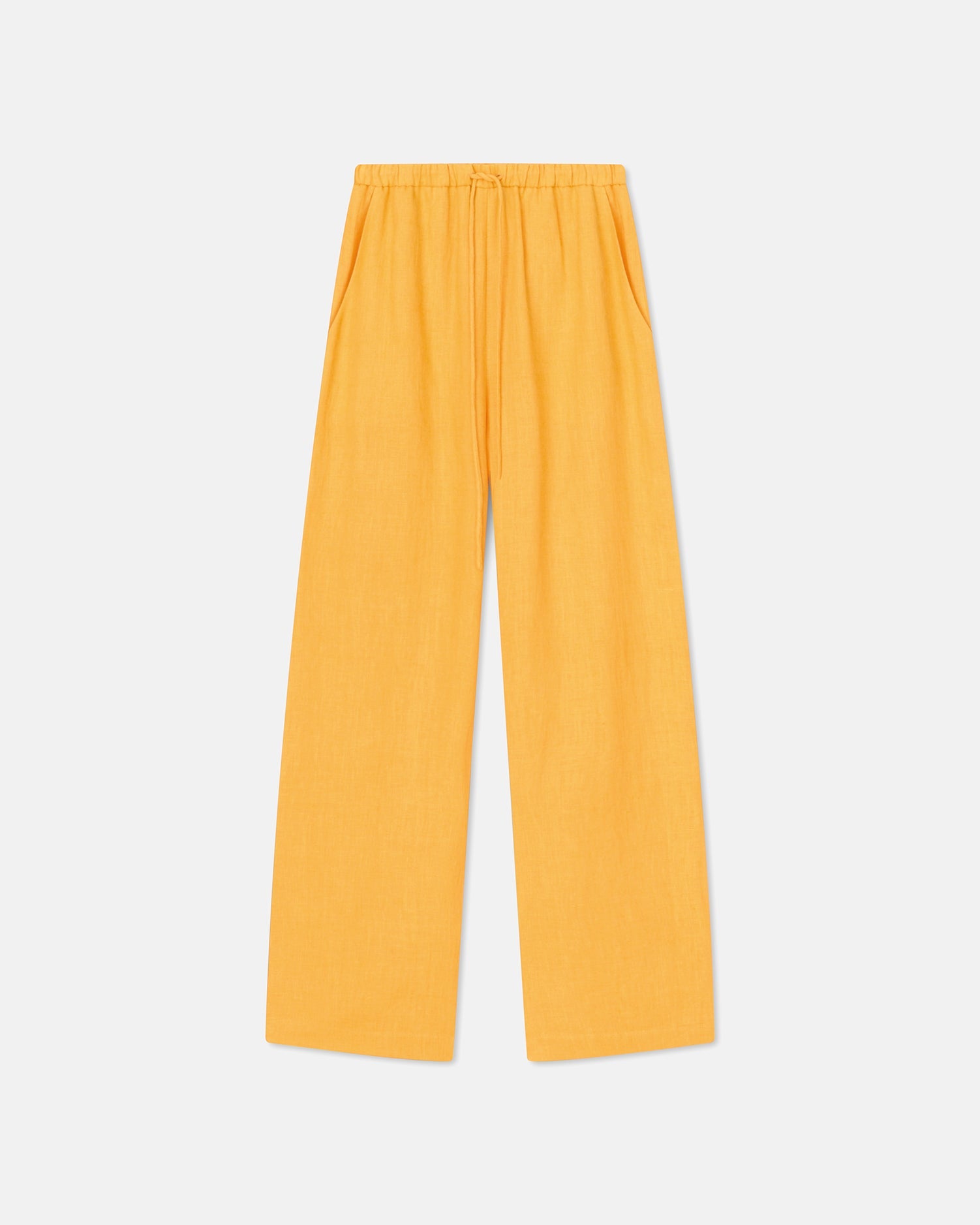 Polyka Linen Pants | Orange Pf23