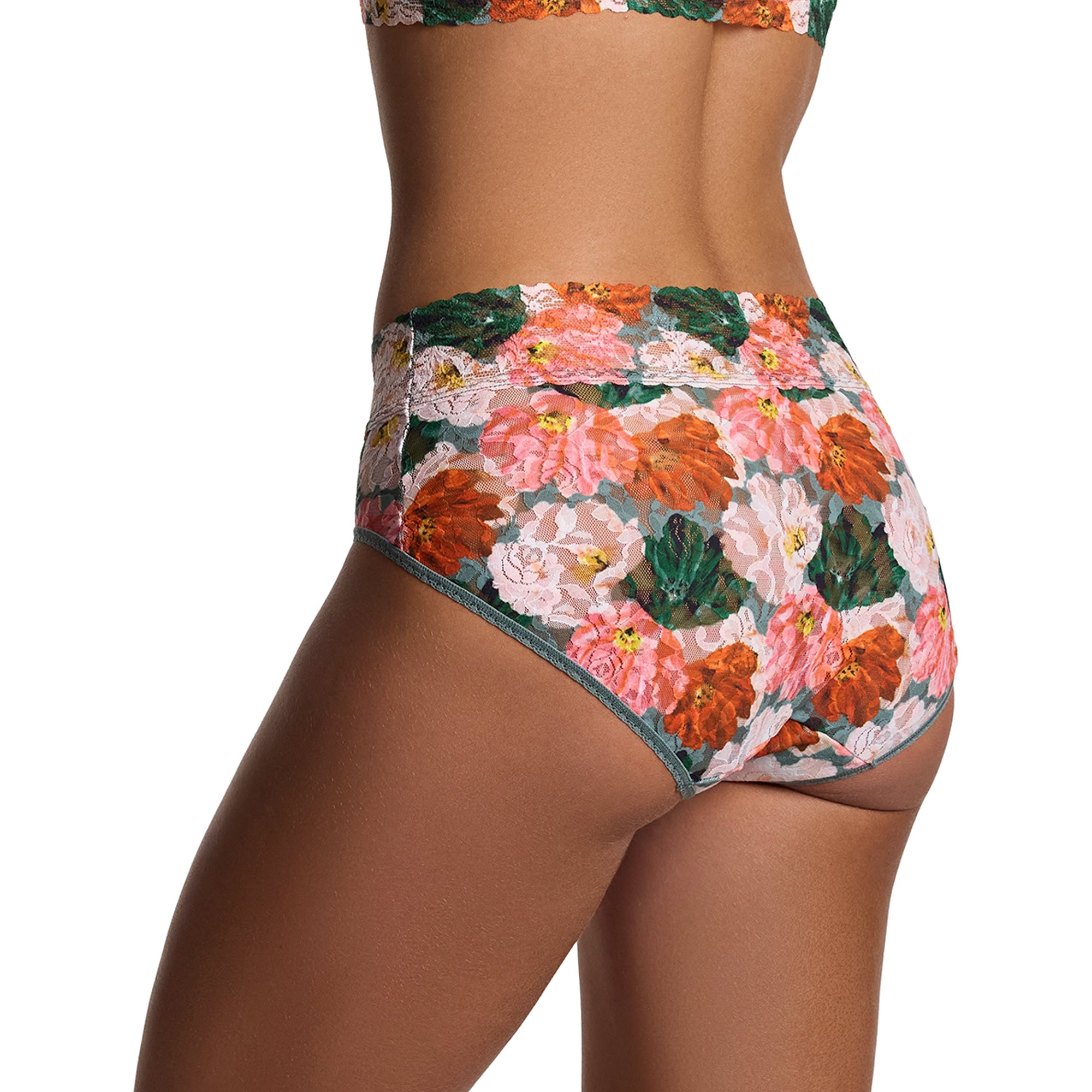 Signature Lace French Brief | Paint Me Like... (Green)