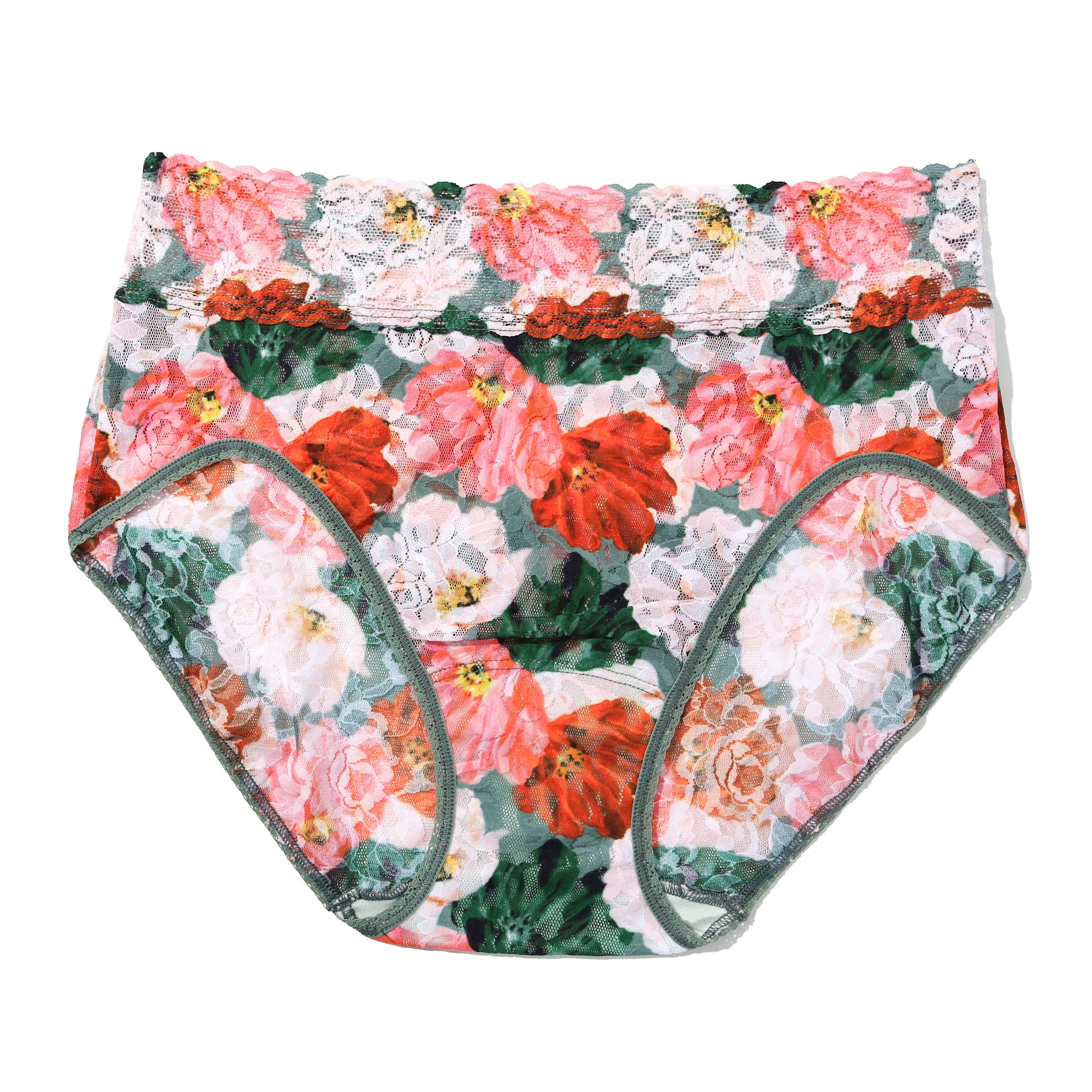 Signature Lace French Brief | Paint Me Like... (Green)
