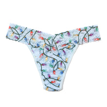 Signature Lace Original Rise Thong | Decked Out (Blue)