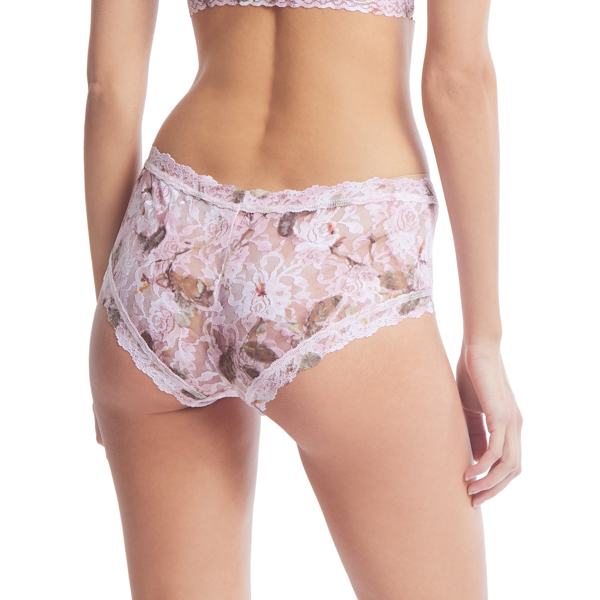 Signature Lace Boyshort | Antique Lily