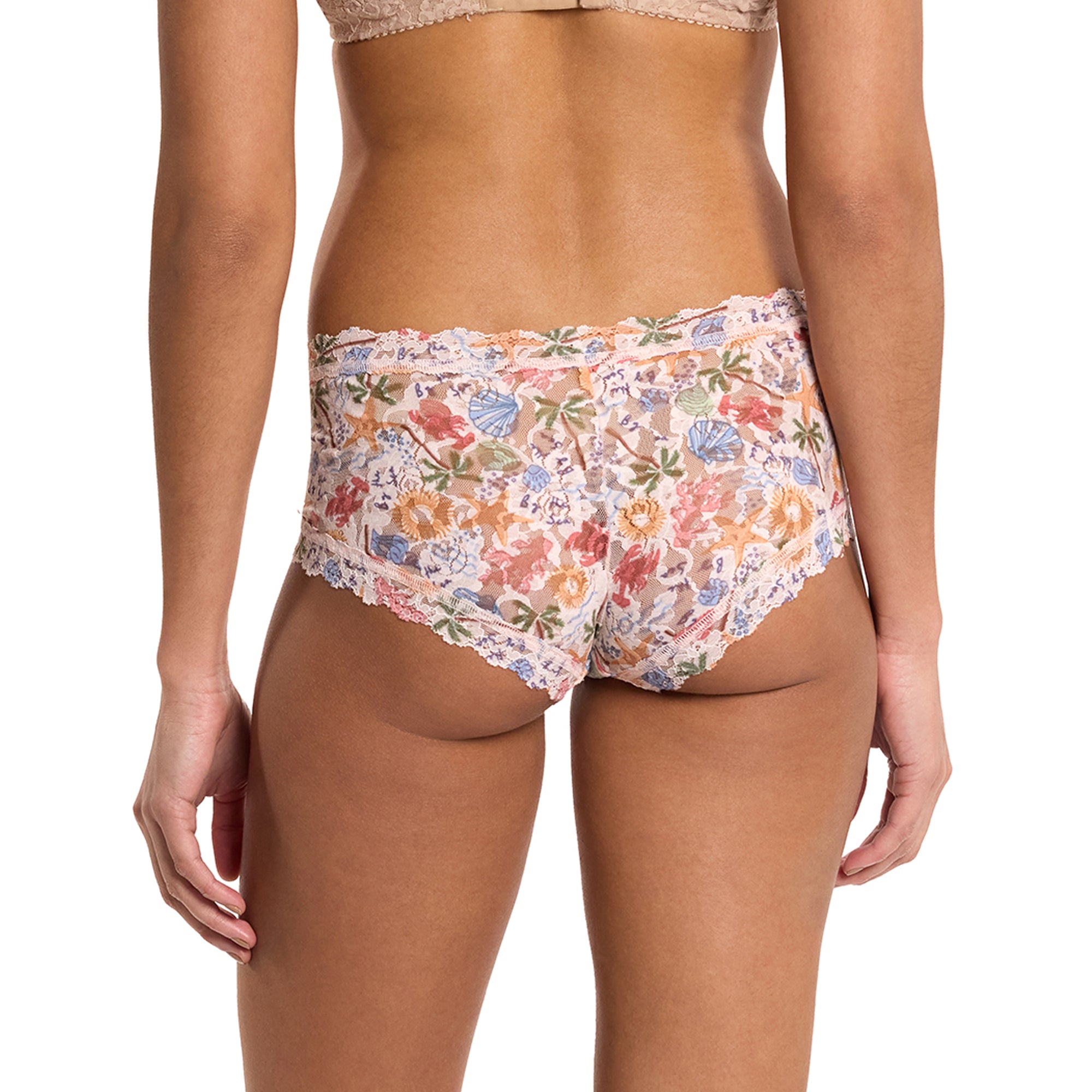 Signature Lace Boyshort | By The Sea (Beige)
