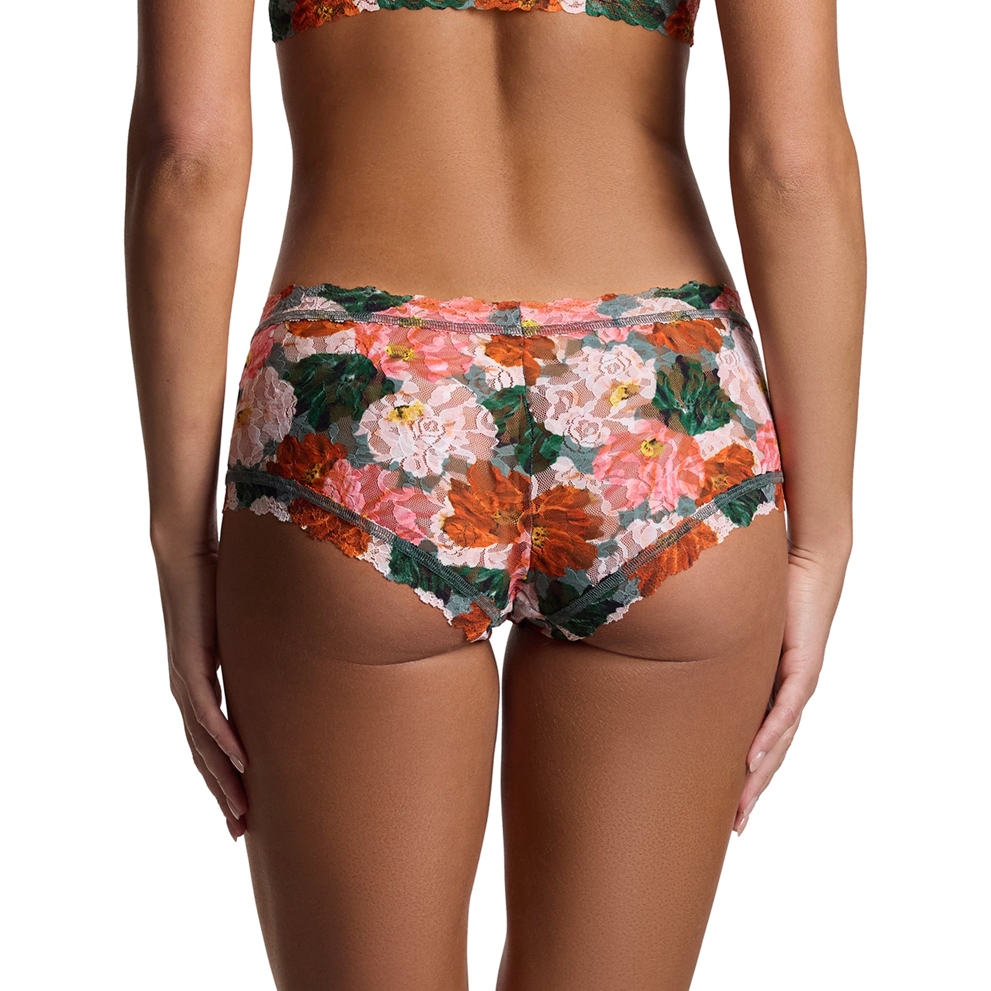 Signature Lace Boyshort | Paint Me Like... (Green)