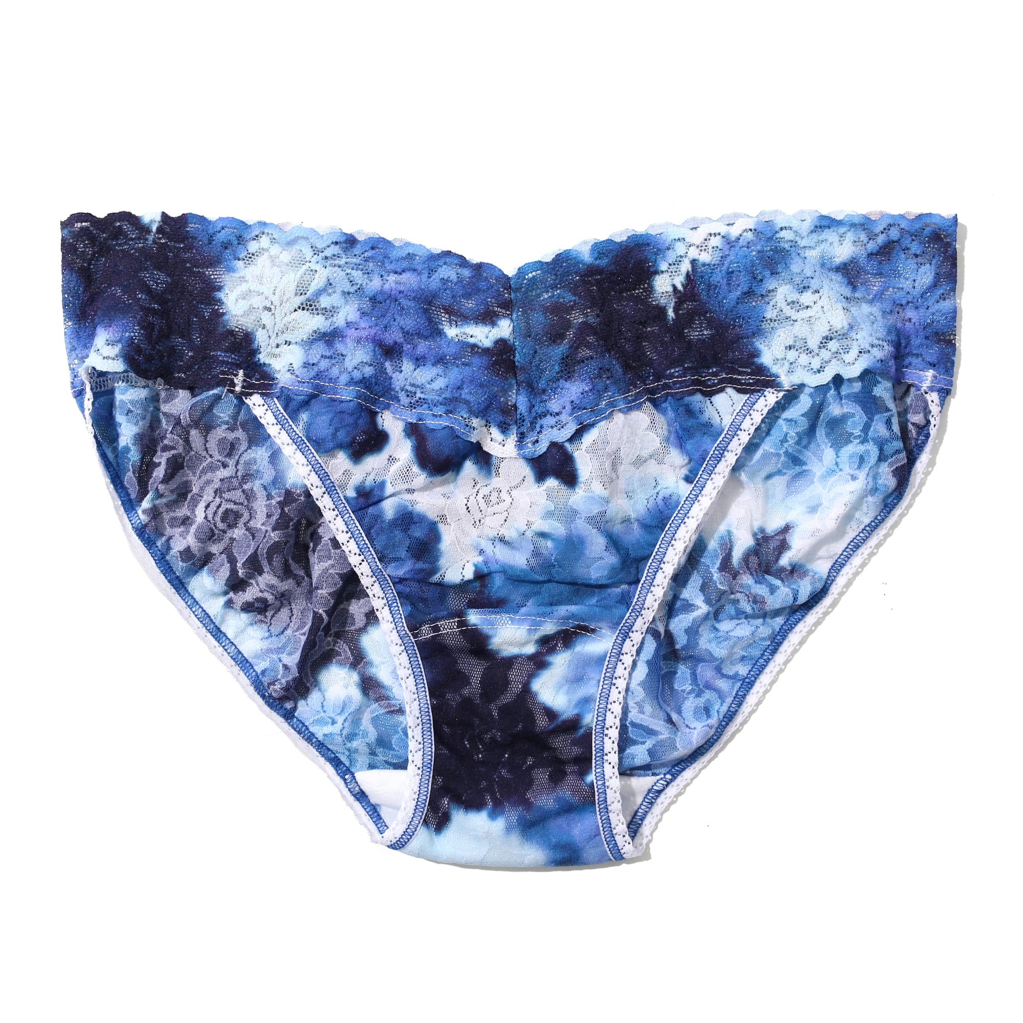 Signature Lace V-Kini | Such A Blur (Blue)