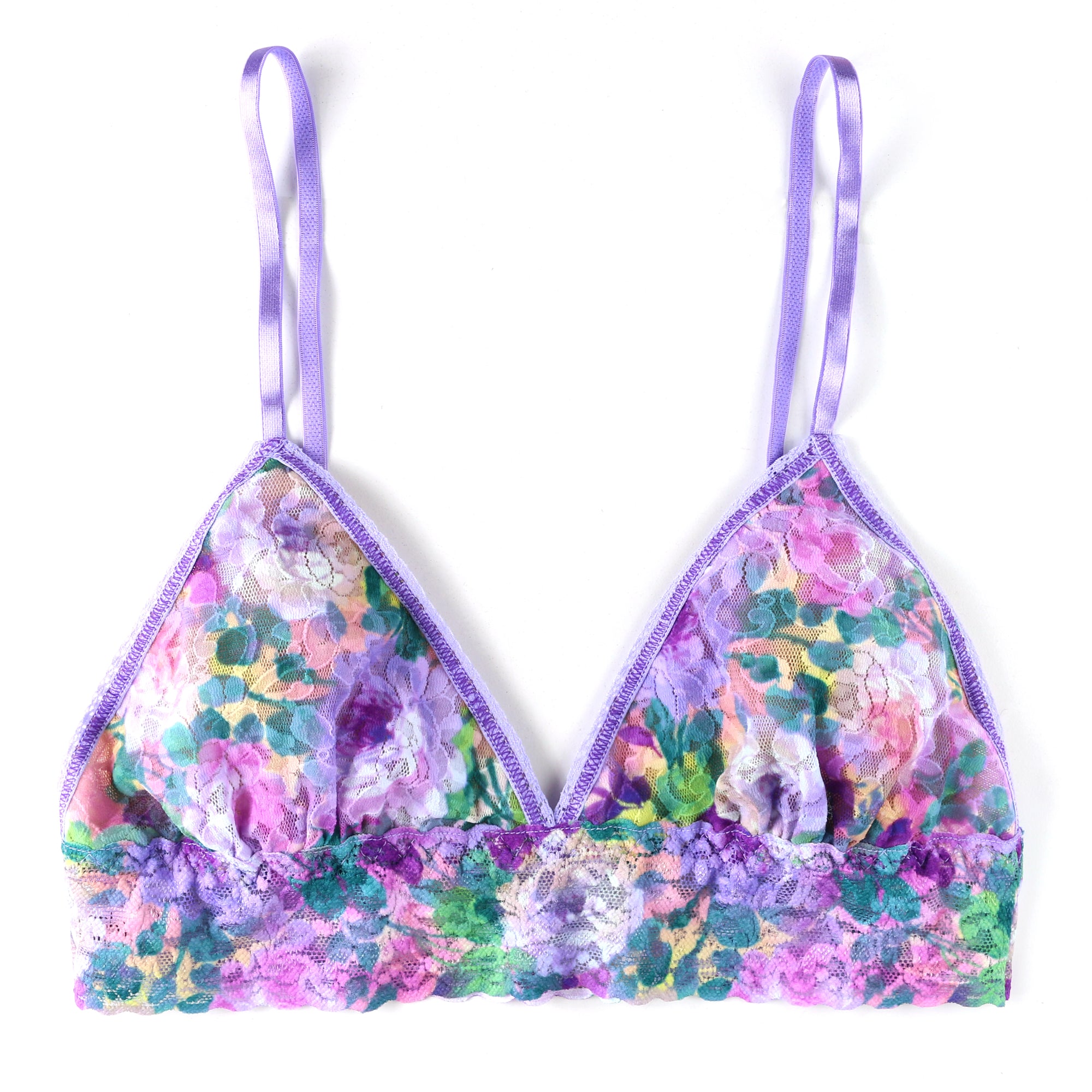 Signature Lace Padded Bralette | Bathe In Petals