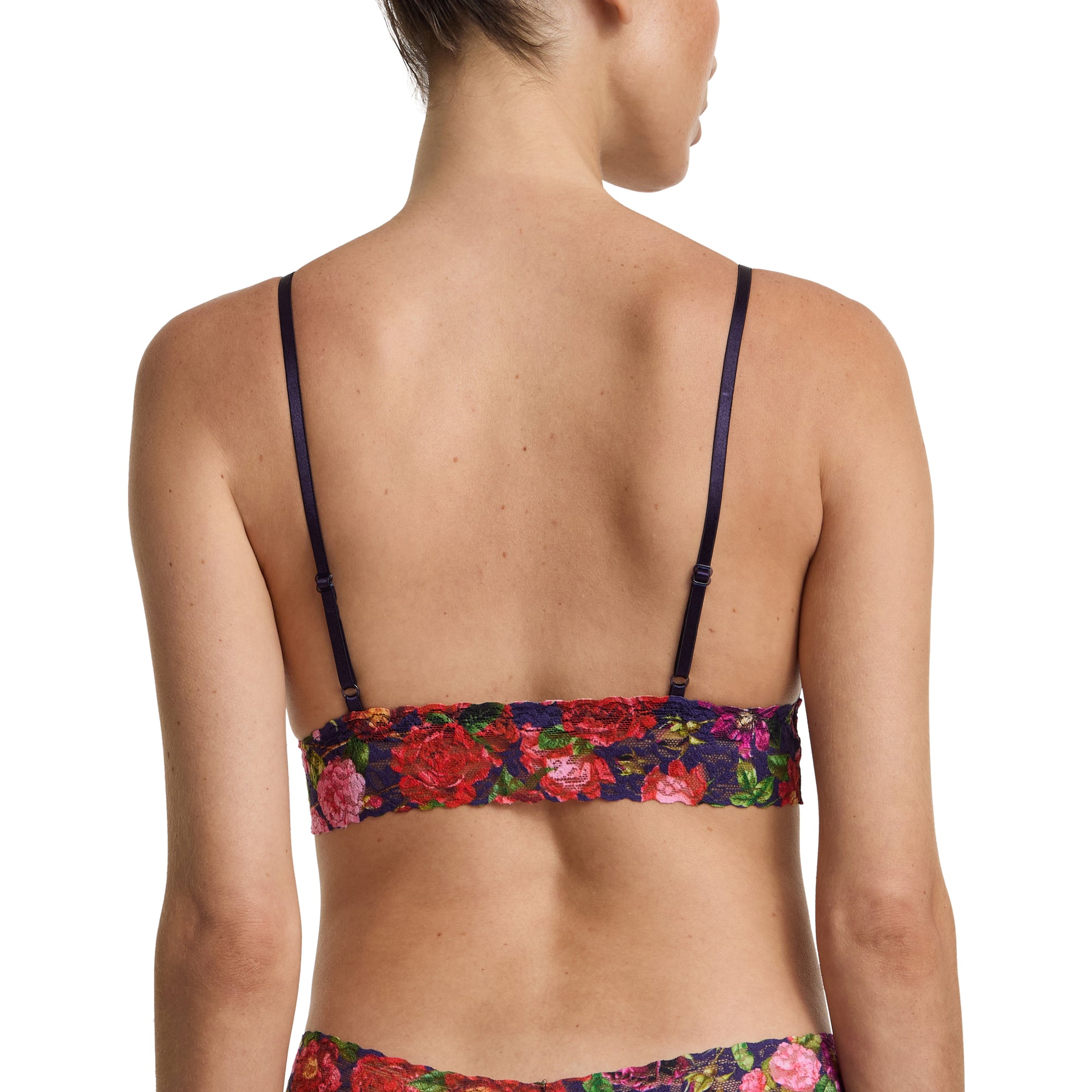 Signature Lace Padded Bralette | Winters Tale (Navy)