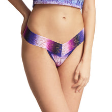 Signature Lace Low Rise Thong | Before Sunset Print