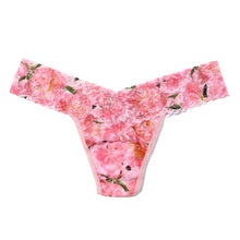 Signature Lace Low Rise Thong | Dancing Petals (Pink)
