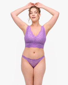 Purple Thong - Pret A Porter Low Rise Thong