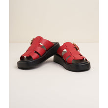 Patty Fisherman Platform Sandal slide | Begonia