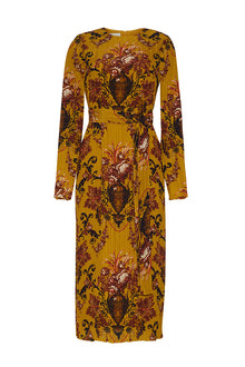 Pepper Dress | Dusty Gold Fleur