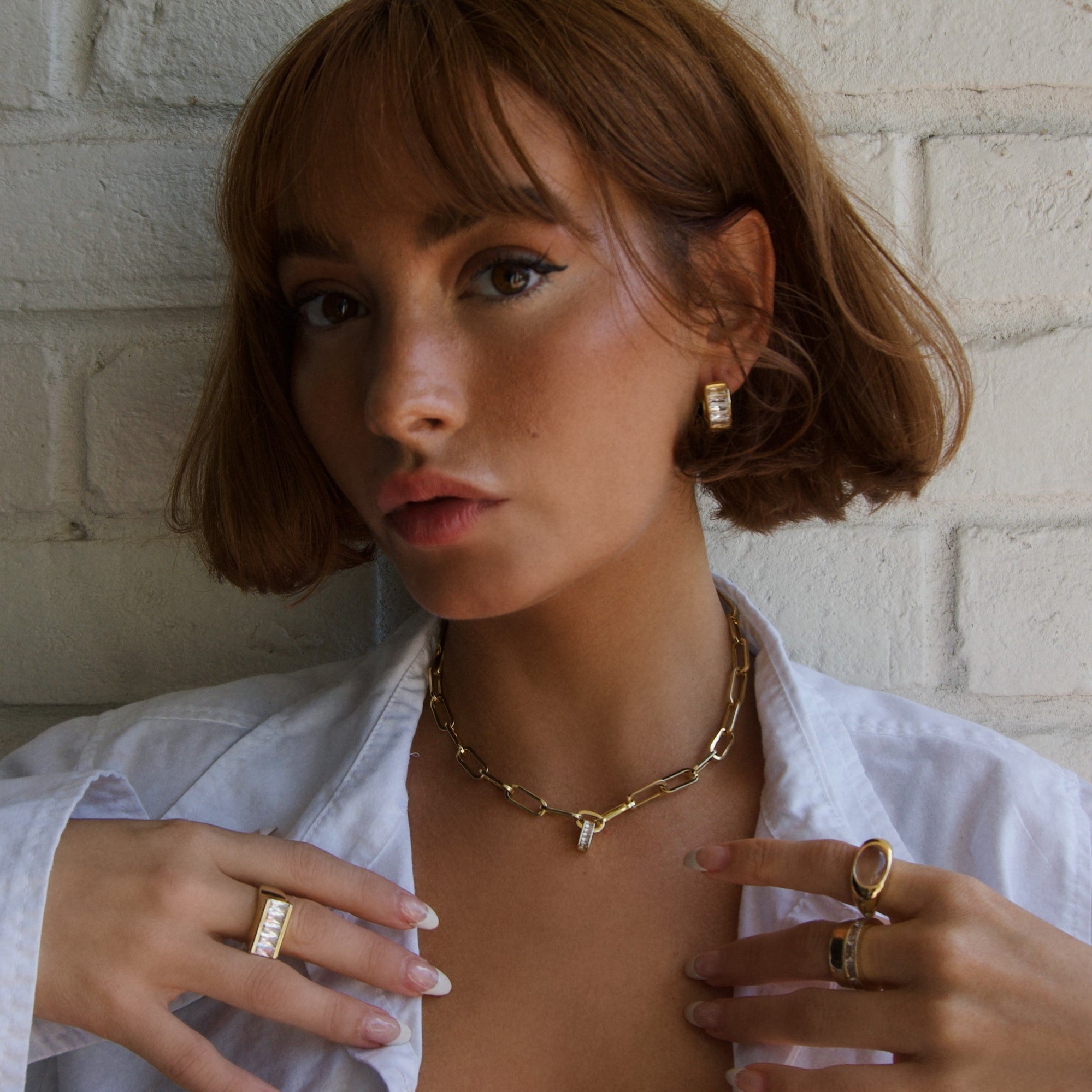 The Louise Ring | 18K Yellow Gold-Plated