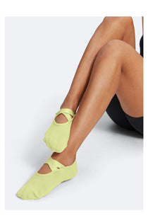 Pilates Grip Socks | Butter Yellow
