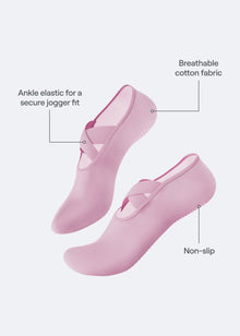 Pilates Grip Socks | Raspberry Pink
