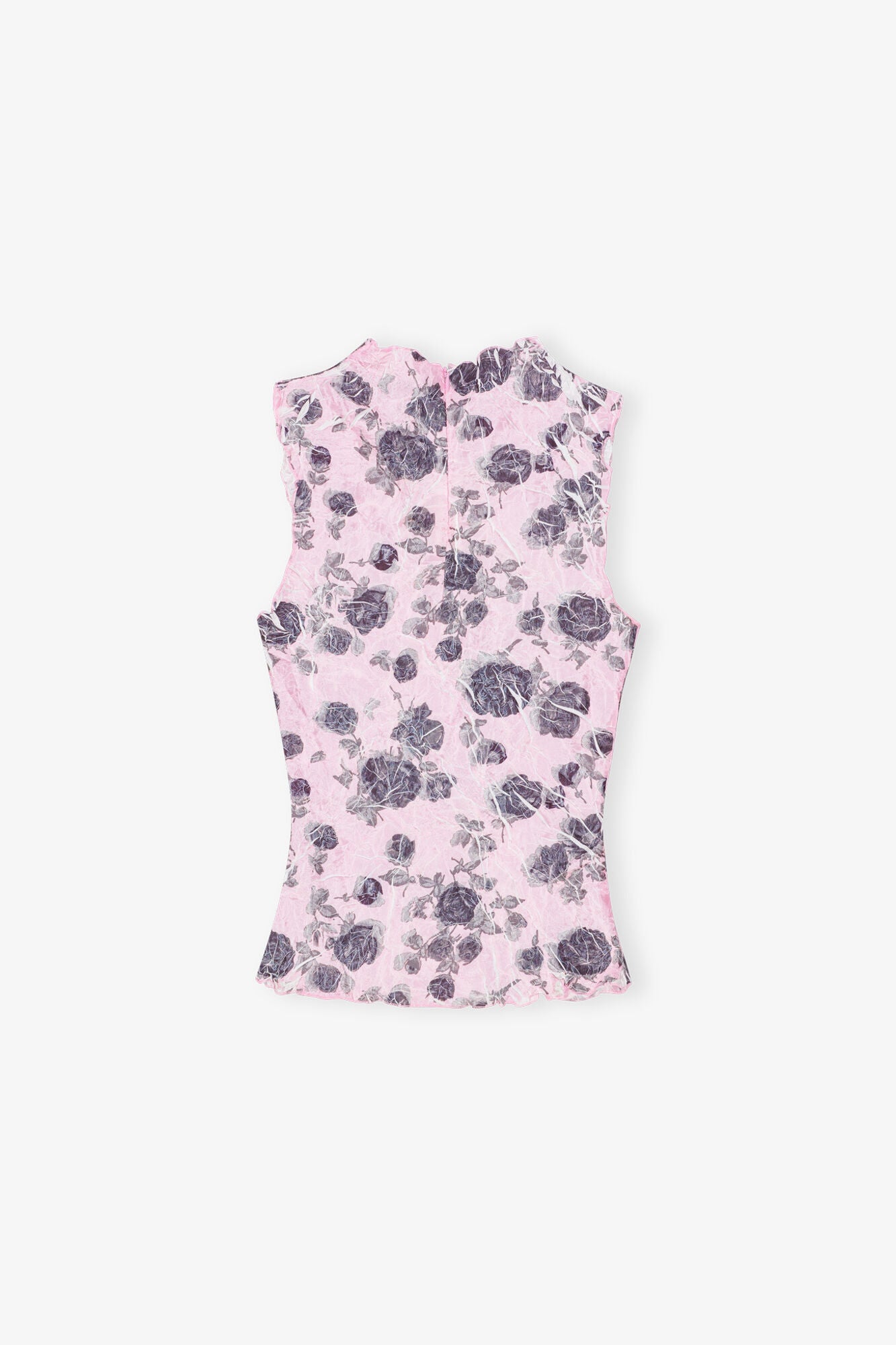 Pink Floral Printed Top | Corsage
