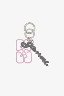 Pink Signature Keyring | Nosegay
