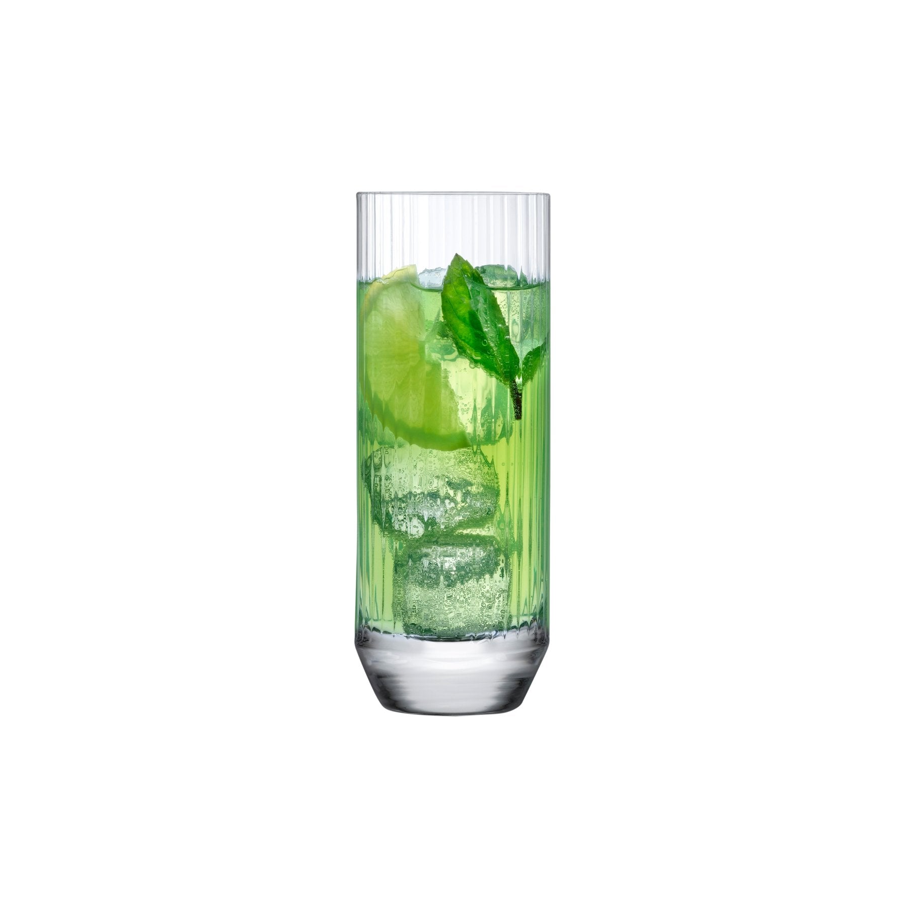 Big Top High Ball Glasses - 11.5 Oz | Clear Crystal | Set of 4