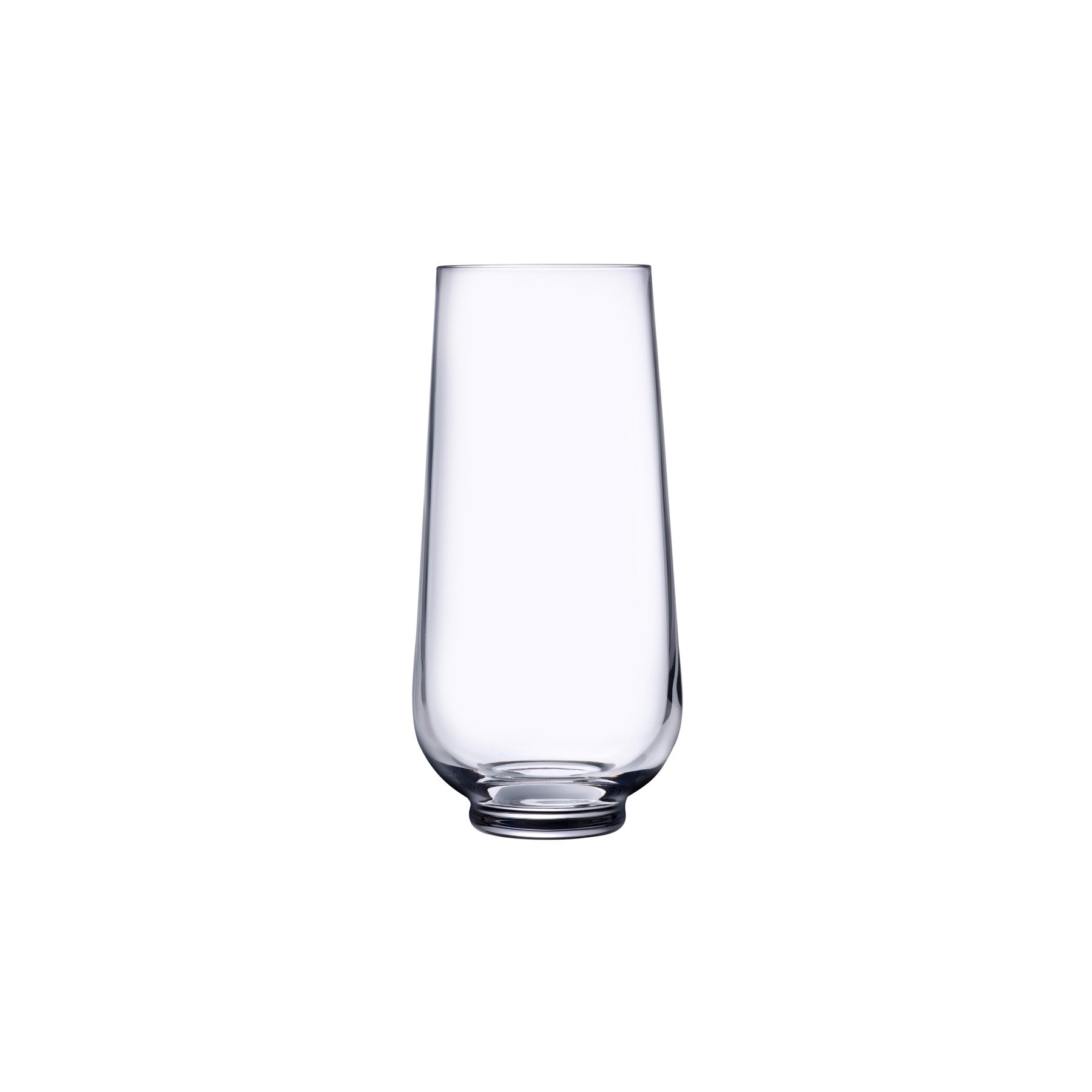Hepburn Drink Glasses - Long | Clear Crystal | Set of 4