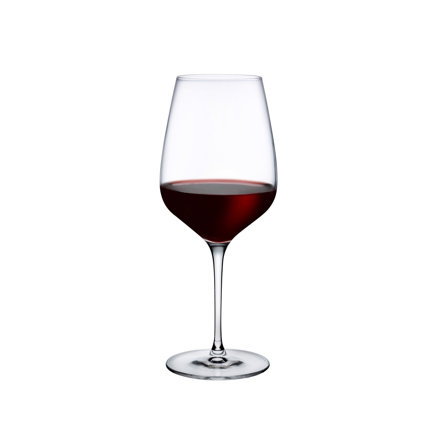 Refine Red Wine Glasses | Clear Crystal | Set of 2