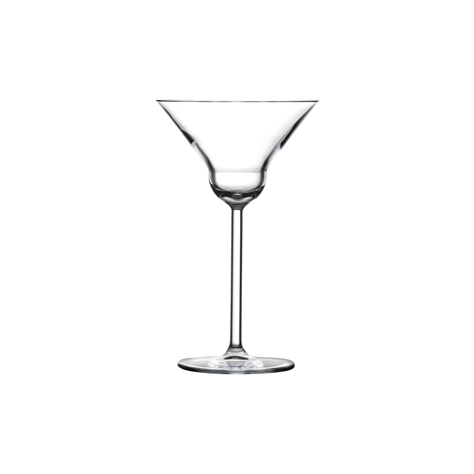 Vintage Martini Glasses - Rounded | Clear Crystal | Set of 2