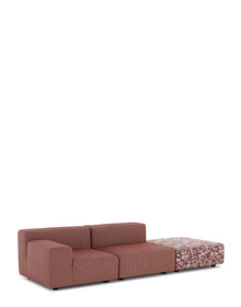 Plastics Armless Sofa | Single | Rust