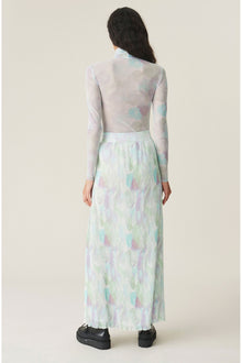 Pleated Maxi Skirt | Bright White